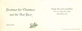 Christmas Card to Harold Stillwell, 1959